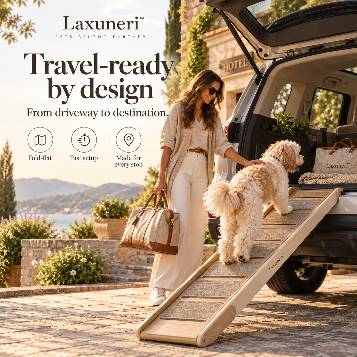 
                  Laxuneri™ Car Bridge
                