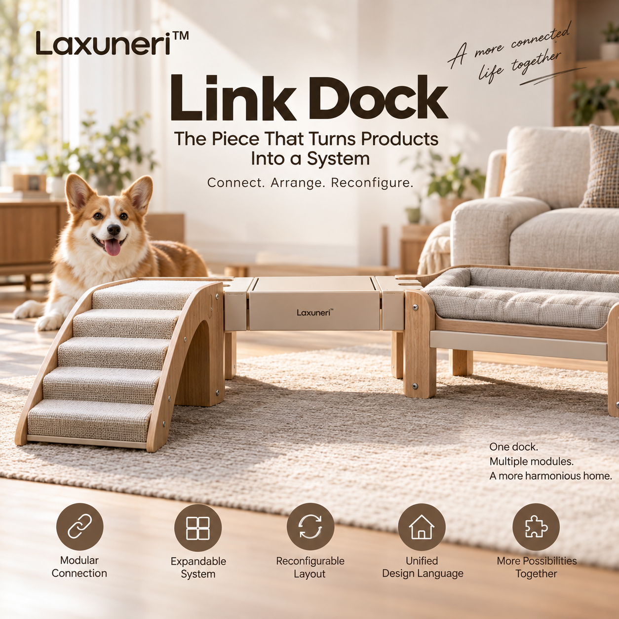 
                  Laxuneri™ Link Dock
                